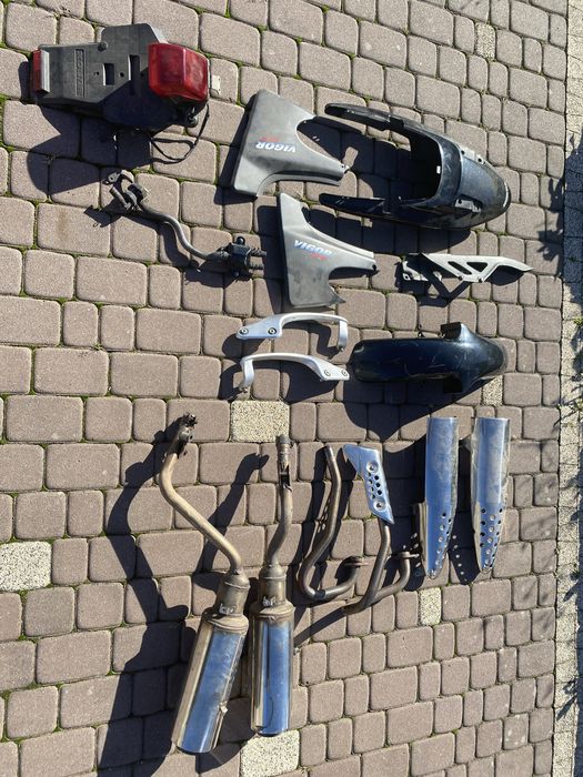 Honda vigor 650 fx czesci tlumik ogon