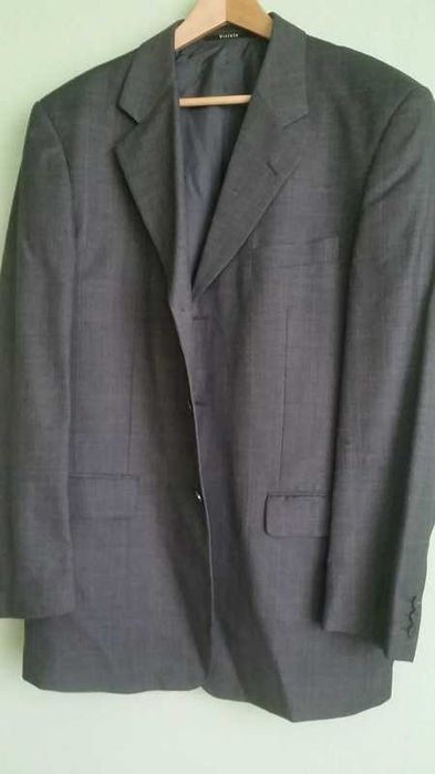 L-XL Vistula marynarka garnitur idealna czarna grafitowa  klasyczna