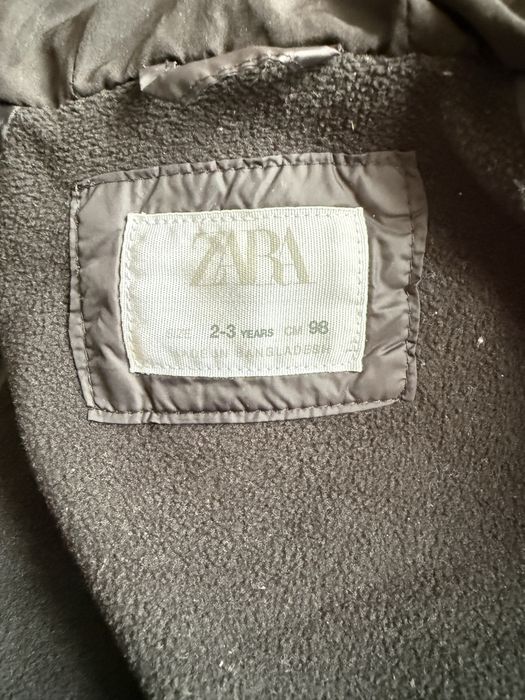 Зимова тепла куртка Zara 98 2-3 роки. Унісекс