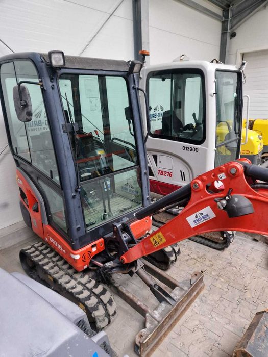 Wynajem / wypożyczalnia Minikoparka Takeuchi 1,8t Kubota 1,6t WN 0,8t