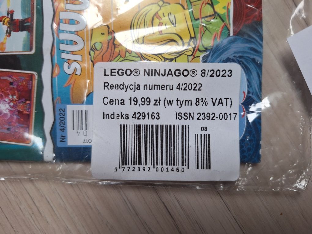 Gazetka LEGO Ninjago 8/2023 (reedycja 4/2022) figurka Glutinous