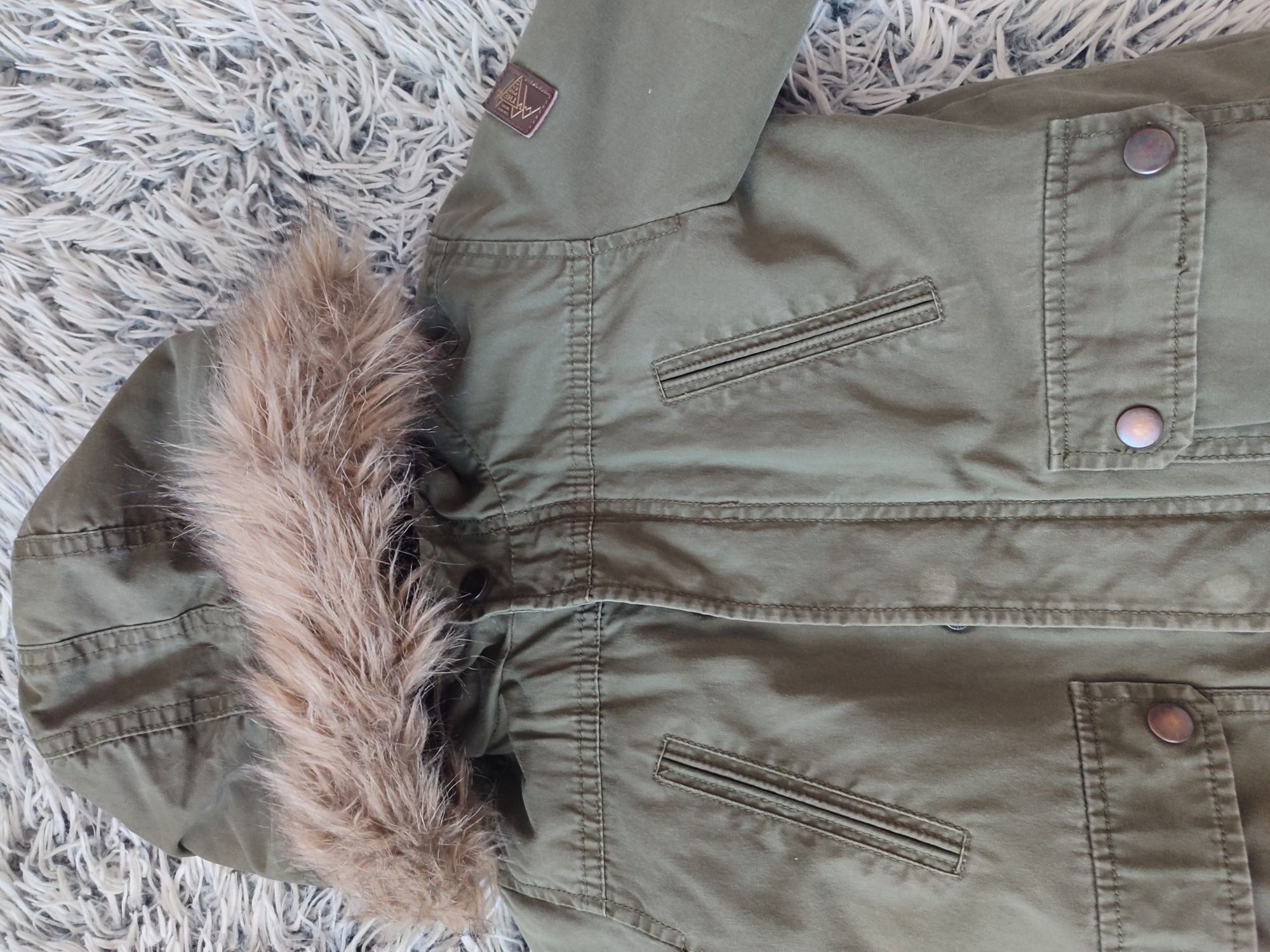Zara куртка-парка.Осінь-зима
