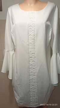 Nowa, piękna biała sukienka, ślub. Rozmir 42/44