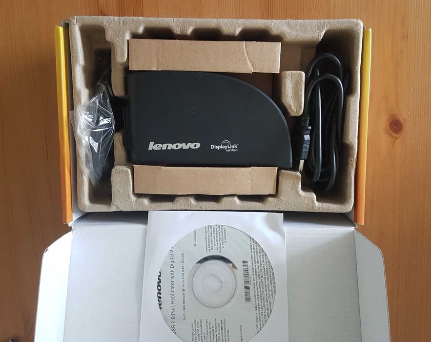 Stacja dokująca / replikator portów Lenovo 0A33943 [Wysyłka]