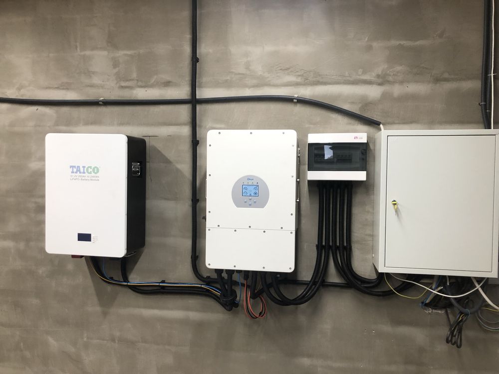 ГІБРИДНА Станція‼️Сонячні Панелі Longi Solar 10kw!Інвертор Deye 10 кВт