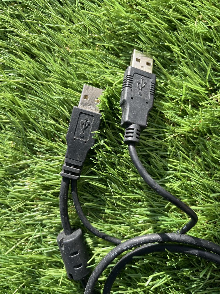 Cabo 2x USB para 1x Mini USB
