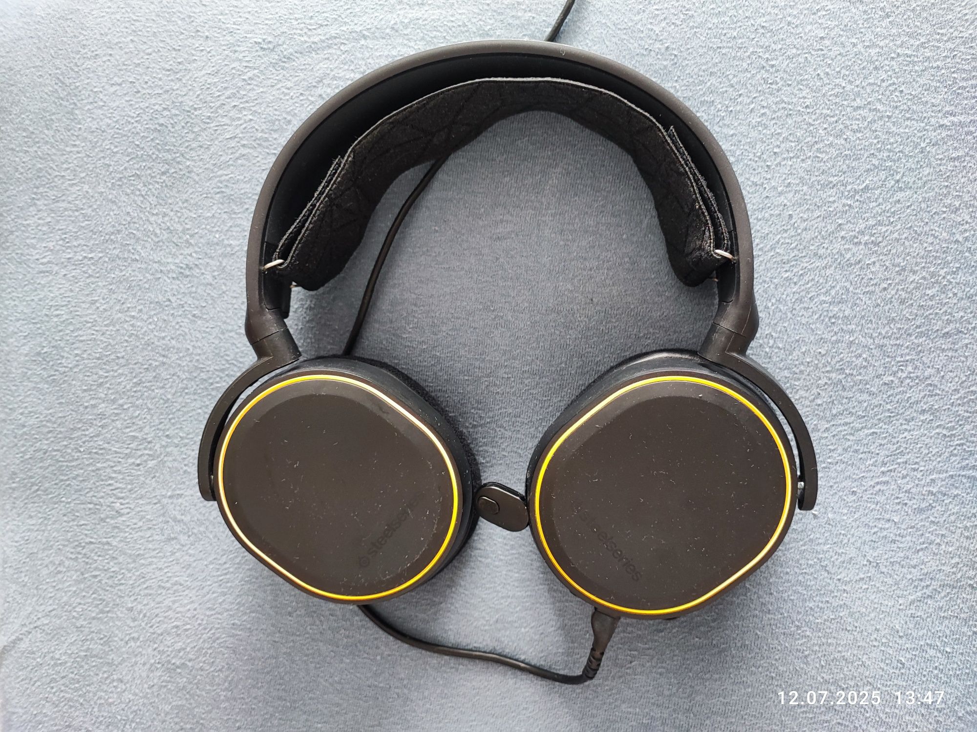 Słuchawki STEELSERIES arctis 5 czarne + Chatmix dial SC-00006