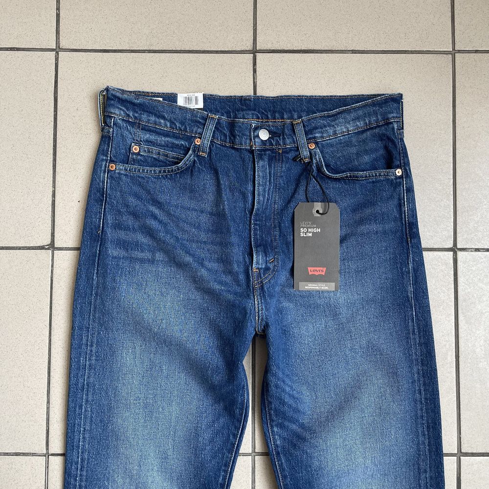 Джинсы Levis So High Slim premium (левис, левайс)