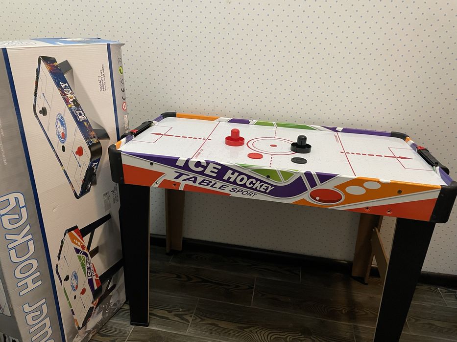 Дерев'яний ігровий повітряний хокей