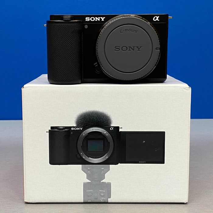 Sony ZV-E10 (Corpo) - 24.2MP - 3 ANOS DE GARANTIA