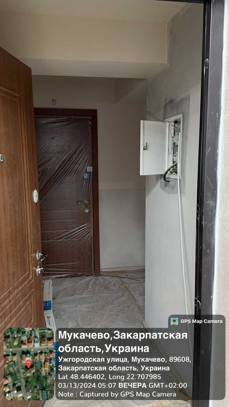 Продаж затишної 2-х кімнатної кварти центр Мукачево від власника