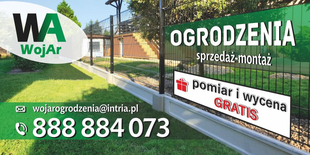 WojAr OGRODZENIA – Sprzedaż i montaż ogrodzeń wszelkiego rodzaju! |