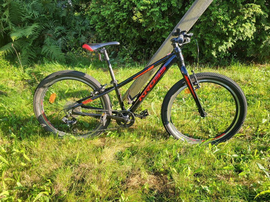 Rower dziecięcy 24 cale kross jr 2.0