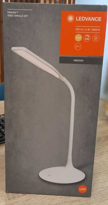 Офісна настільна лампа LEDVANCE LED PANAN Disc Single White 5W