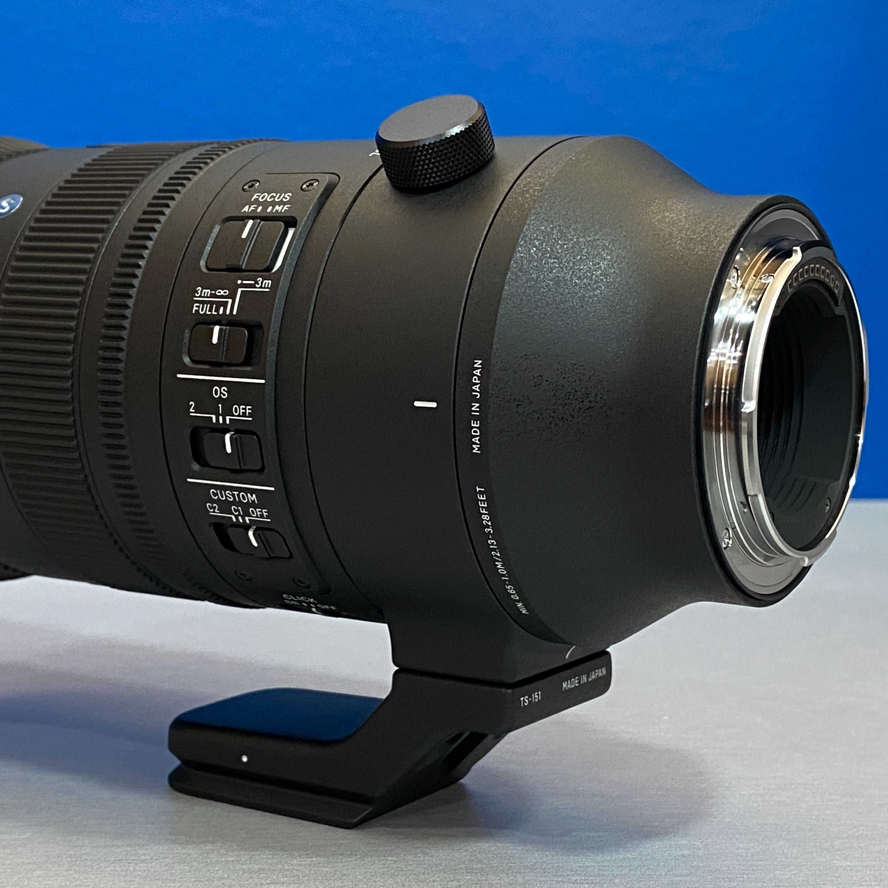 Sigma 70-200mm f/2.8 DG DN OS (L-Mount) - NOVA - 5 ANOS DE GARANTIA