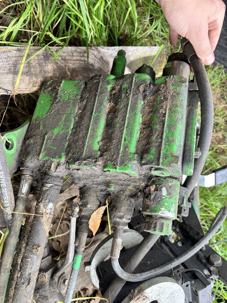 Rozdzielacz ładowacza john deere joystick złącze tur
