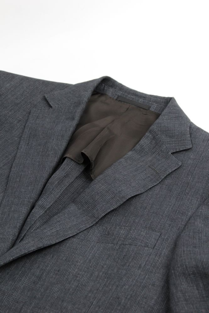 GRITTI BY ERMENEGILDO ZEGNA чоловічий лляний картатий піджак. Оригінал