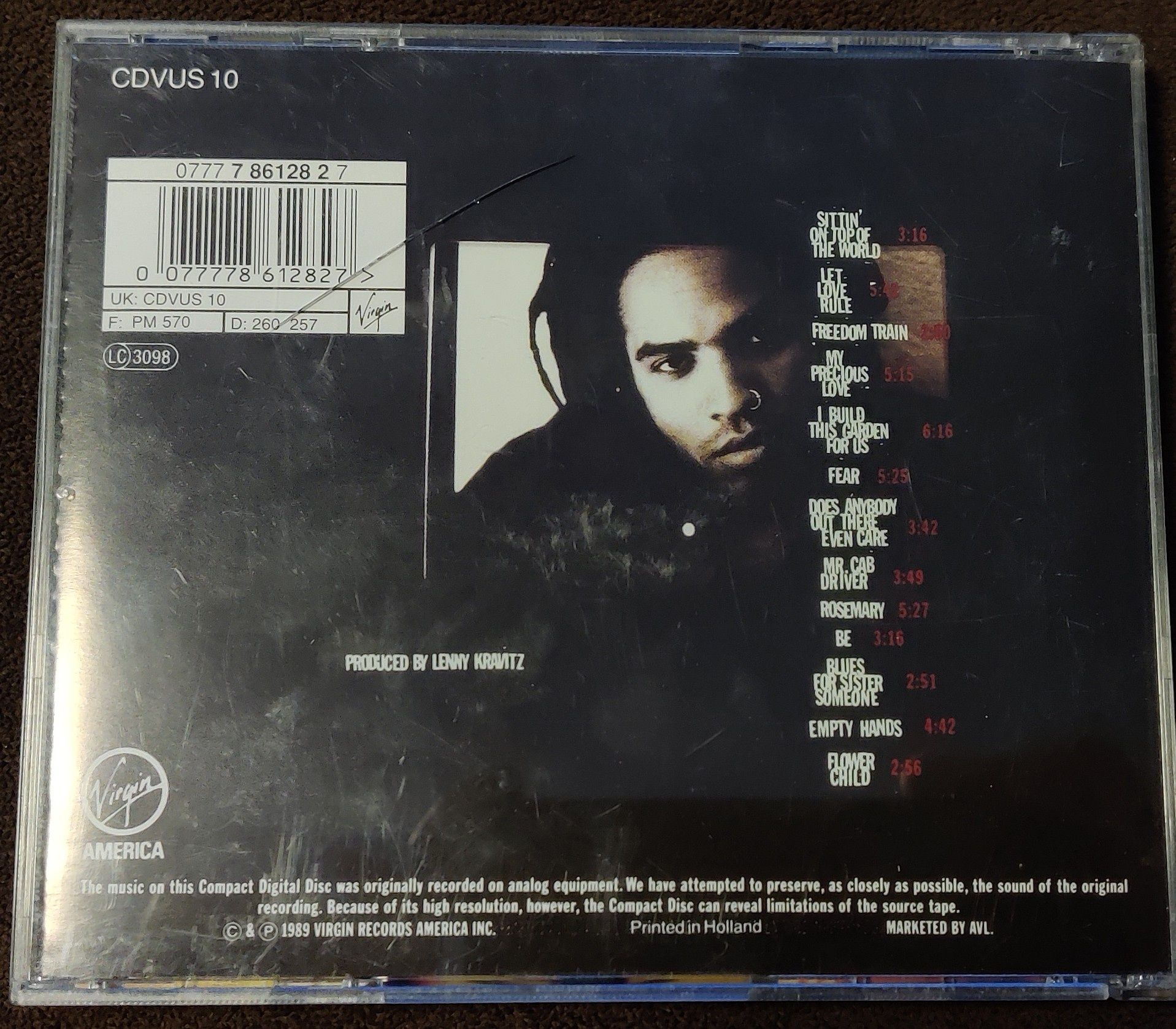 Lenny Kravitz Let Love Rule Oryginał CD