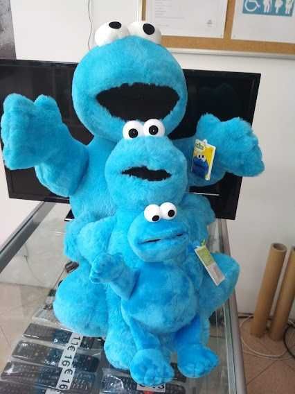 Peluches Monstro das Bolachas Vários Tamanhos