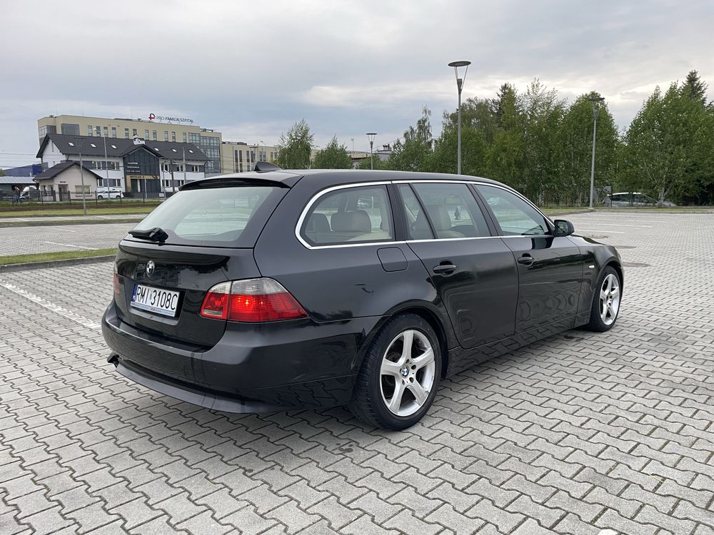BMW e61 525d Automat M57 2005r Xenon Uszkodzone