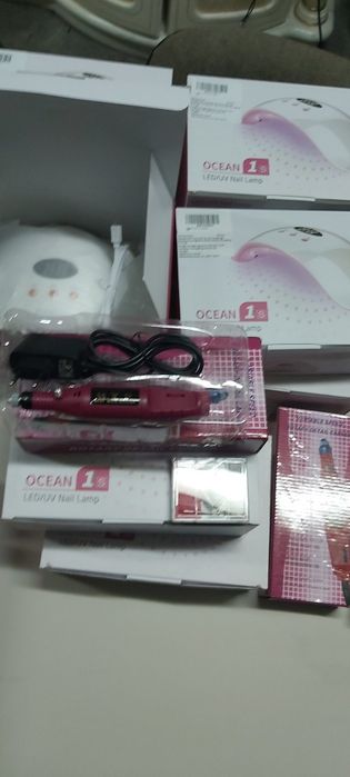 Promoção Novo-Conjunto broca de unhas+forno de unhas led/uv