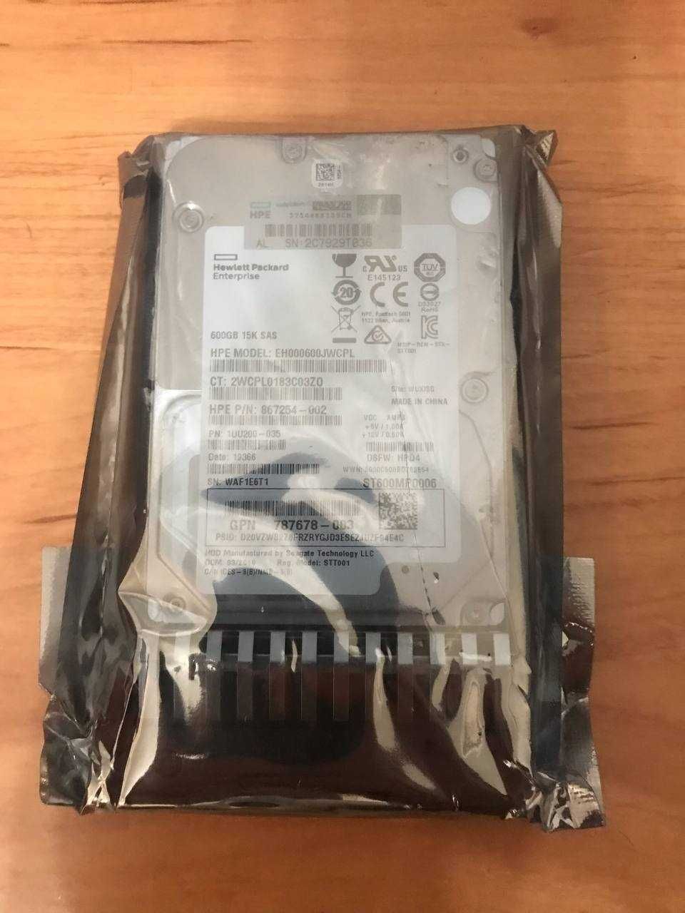 Жосткий диск для ноутбкука hp 600gb