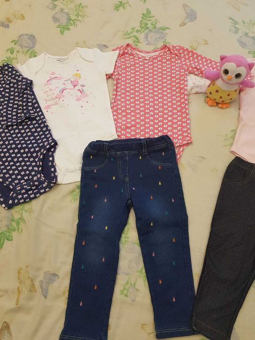 Комплект (боди, бодіки, джинси, легінси, колготи) Carters, 80/86