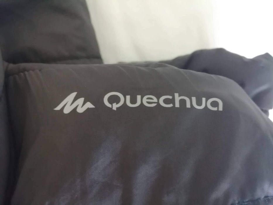 Casaco preto Quechua de mulher