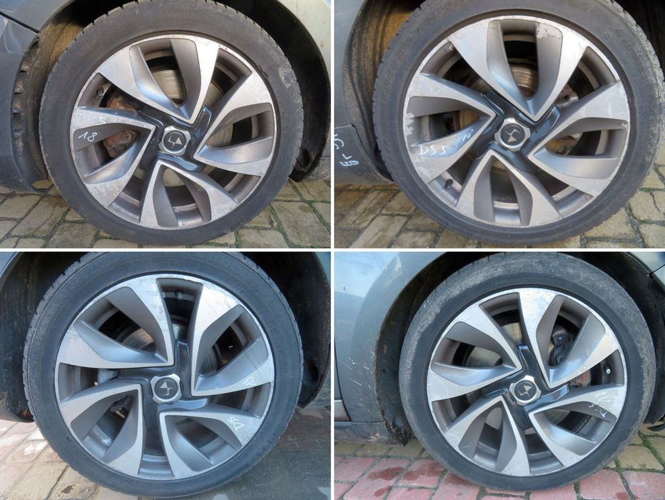 KOŁA FELGI ALUFELGI DS5  96879026ZV 9687902677 18 4X108 ET27 18 4x108 96879026ZV 9687902677 CITROEN 2011-2015