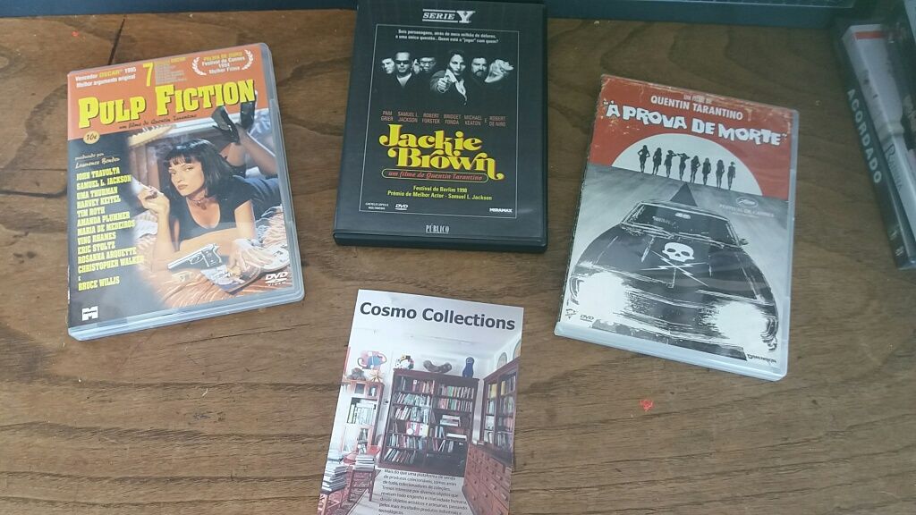 Dvds Quentin Tarantino. Pulp Fiction, Jack Brown, a prova de morte