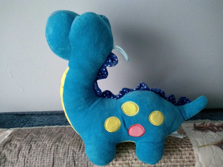 Maskotka pluszowa niebieski Dinozaur