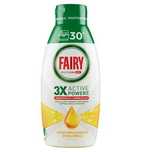 Fairy, Platinum, Żel do zmywarki, cytryna, 600 ml
