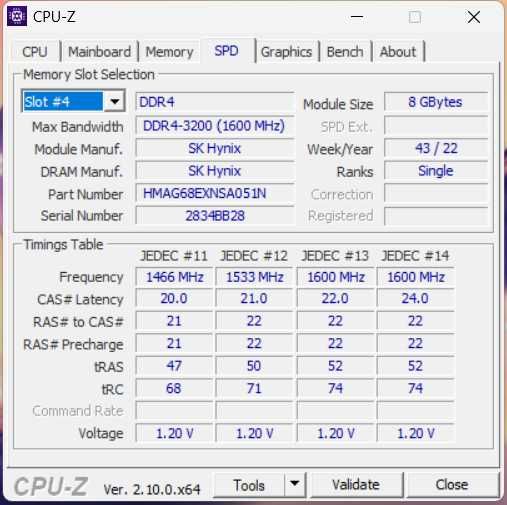 Pamięć RAM 16 GB DDR4 (2x8GB SODIMM)