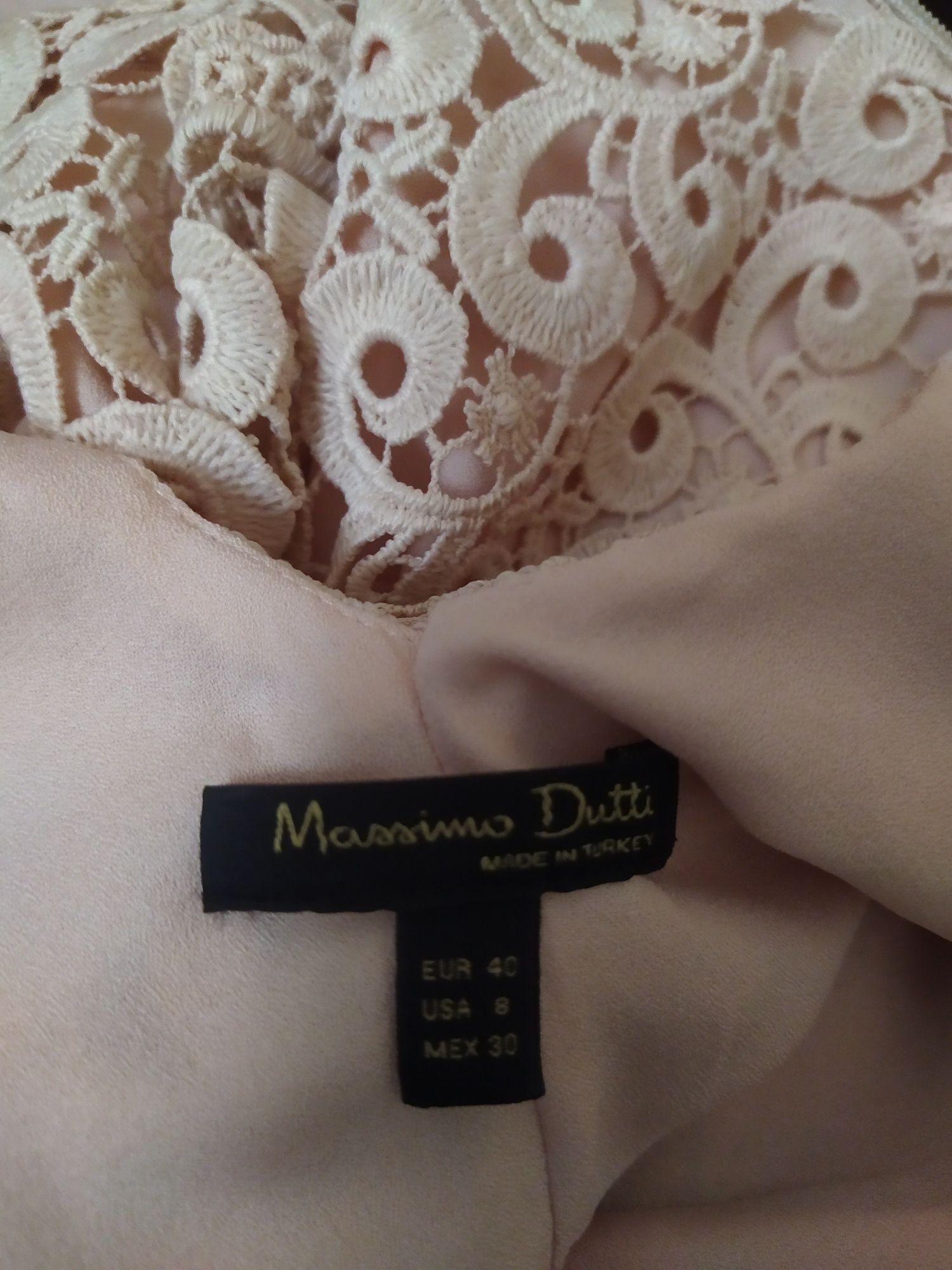 Massimo Dutti sukienka wesela przyjęcia 40