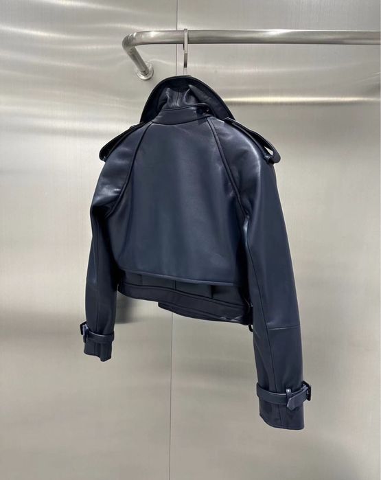 Косуха кожаная куртка saint laurent