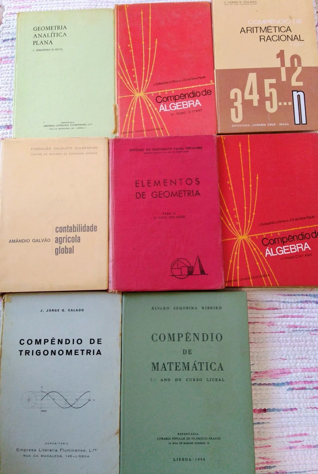 Livros estudo dos anos 60 e 70