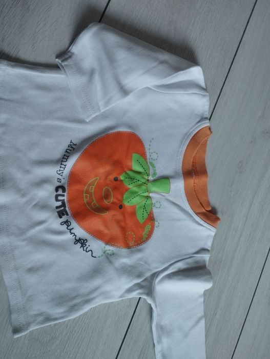 Koszulka z dynią 6-9m 74