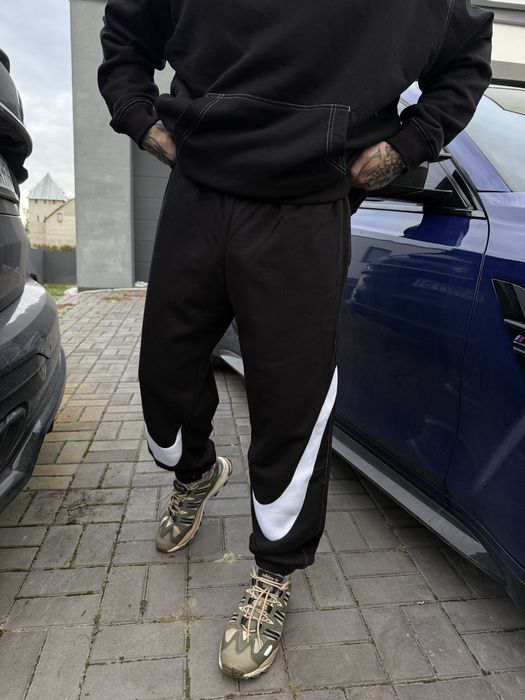 Костюм Nike big swoosh, костюм найк оверсайз, костюм Найк біг свуш