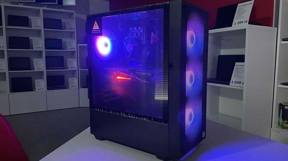 Nowy Komputer Gamingowy Kraków i5-14400f 32GB 1000SSD RTX 5060 Win11