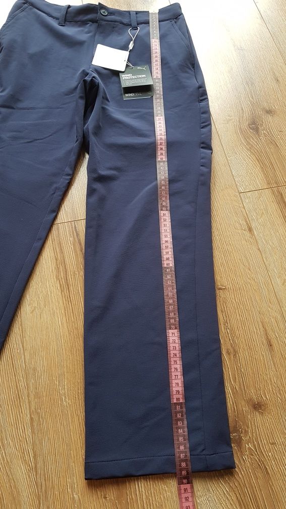 Puma Chłopięce spodnie ze stretchem typu peacoat nowe