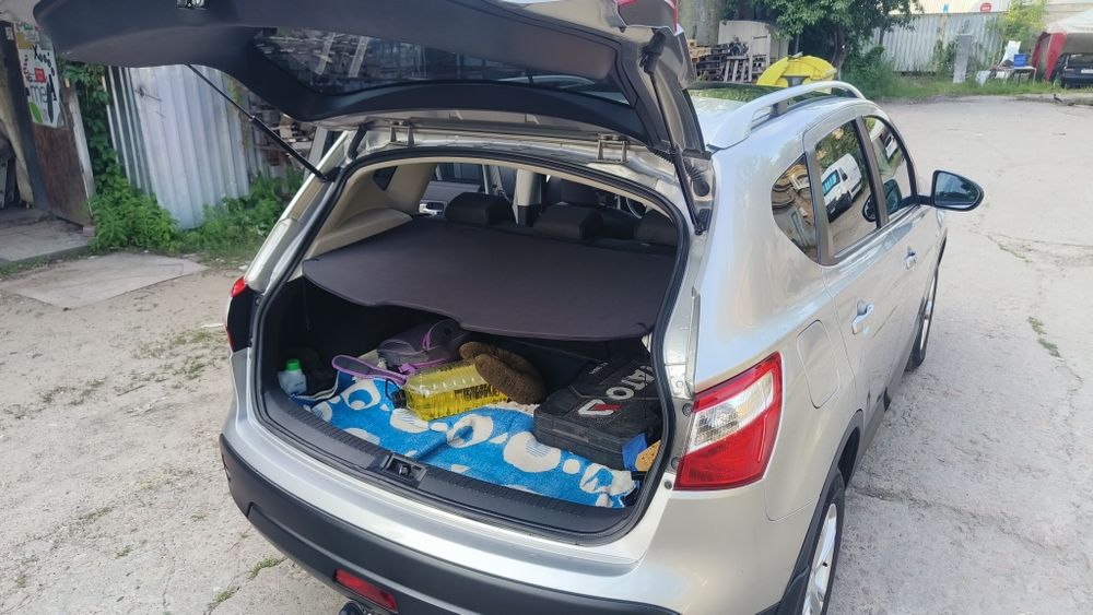 Nissan Qashqai 07 - 14 поличка багажника нісан кашкай полка в багажник