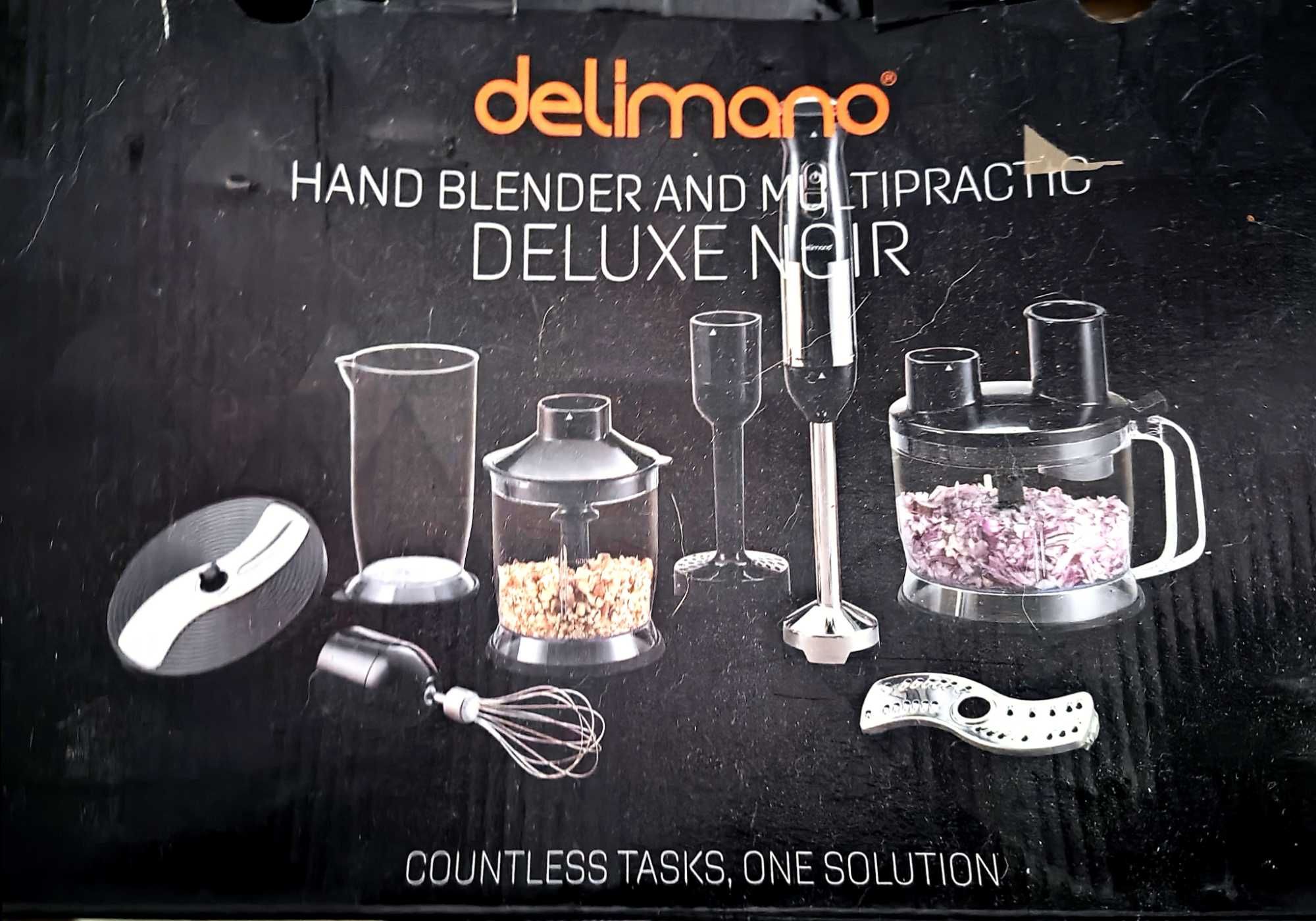 Blender Delimano 600W i komplet dodatków