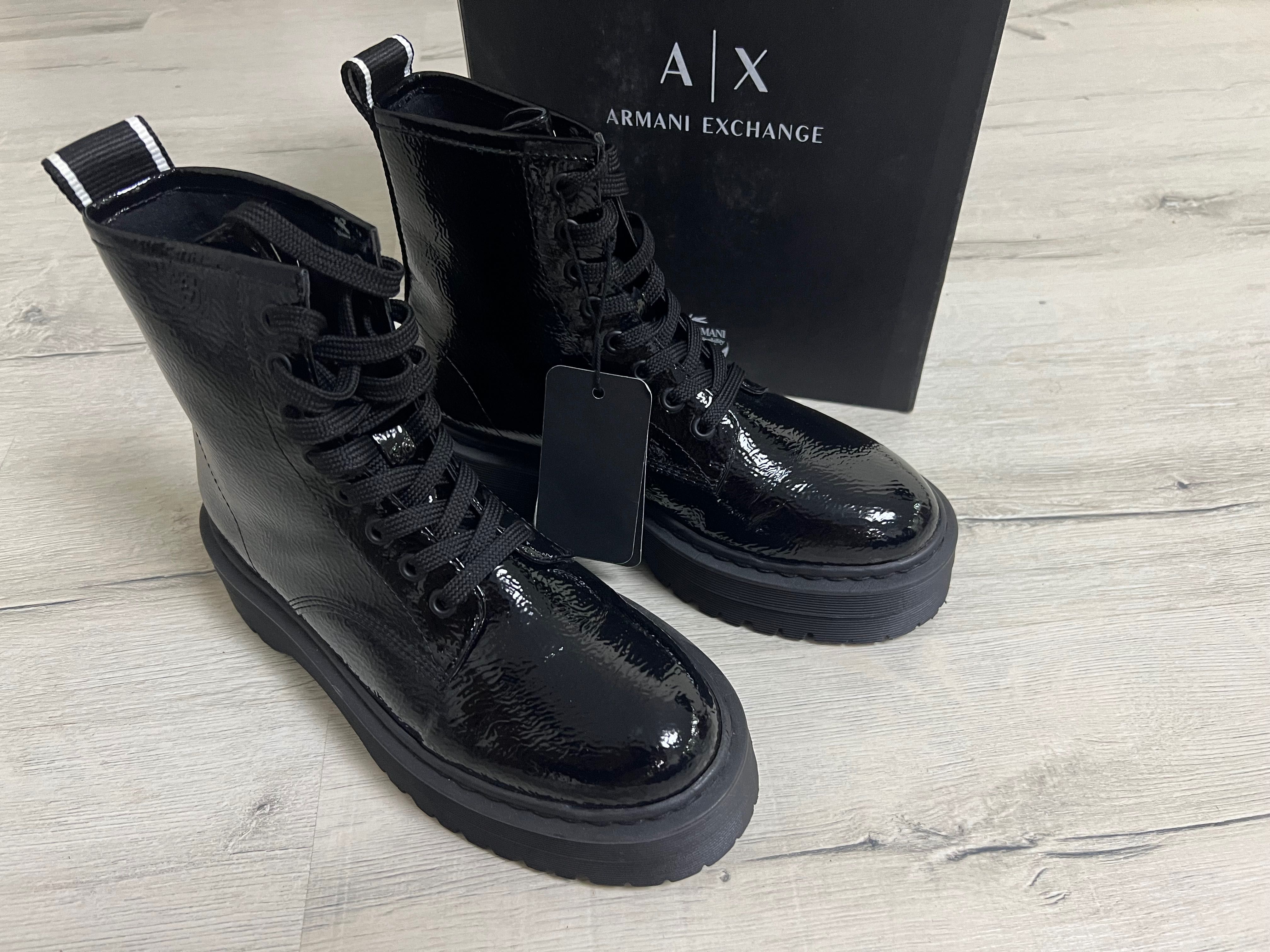 Ботинки Armani Exchange р. 39 Черевики Emporio AX EA7 Нові Оригінал