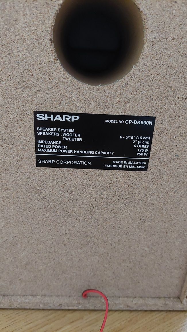 Kolumny głośniki Sharp CP-DK890N