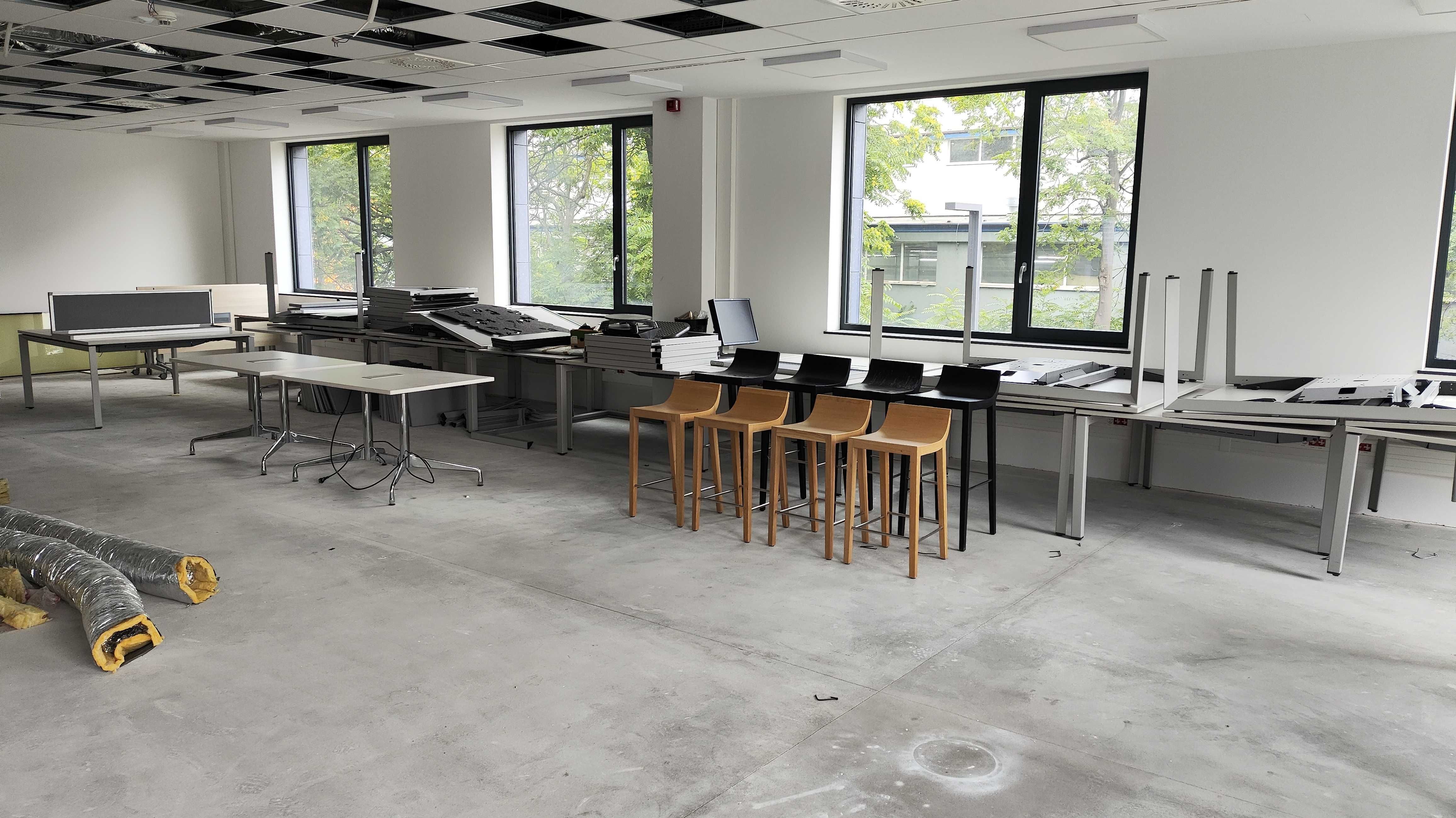 Meble biurowe, stanowiska, biurko Steelcase