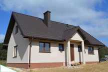 dom szkieletowy 71m2 kamilek mini  parterowy