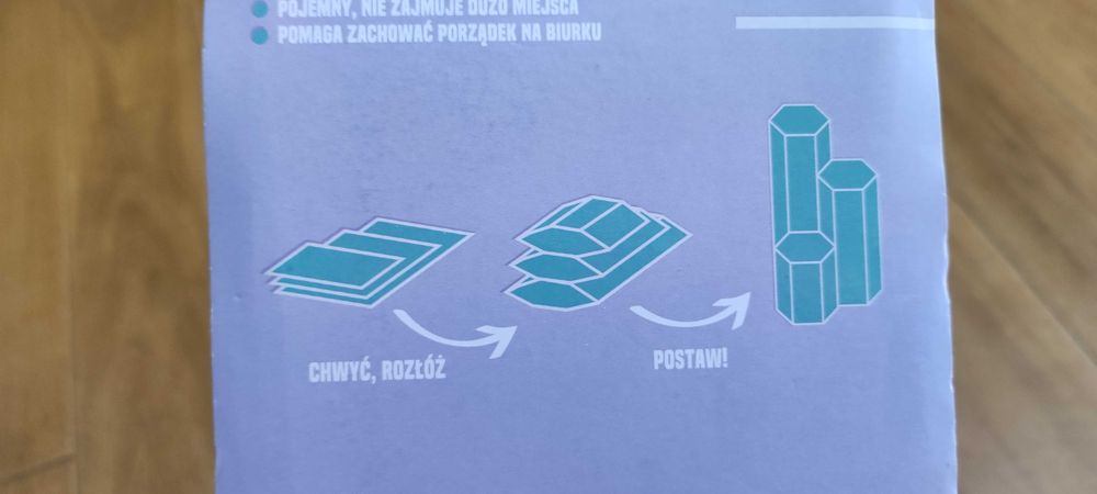 Składany organizer na biurko kayet