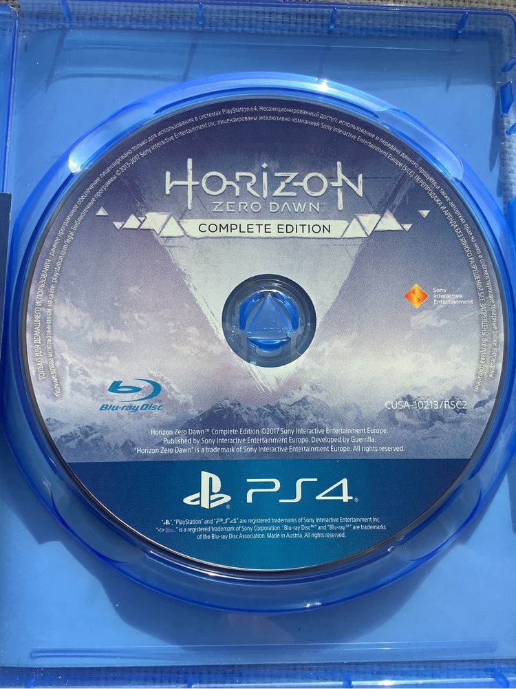 Horizon Zero Dawn Complete Edition диск игра для Sony PlayStation 4