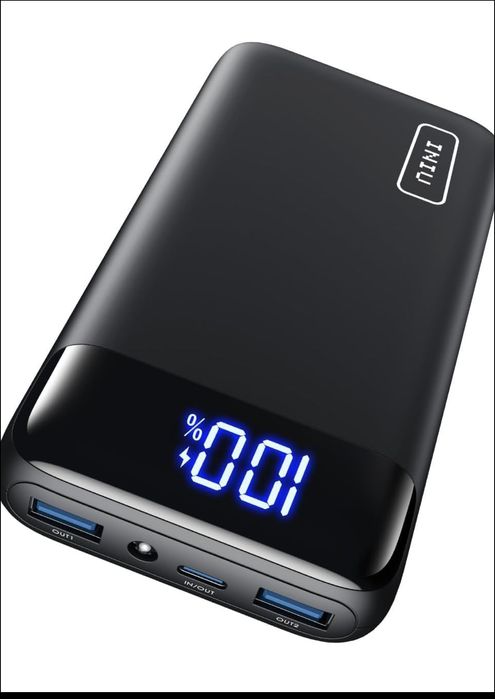 Powerbank carregamento super rápido com 20000 mAh.