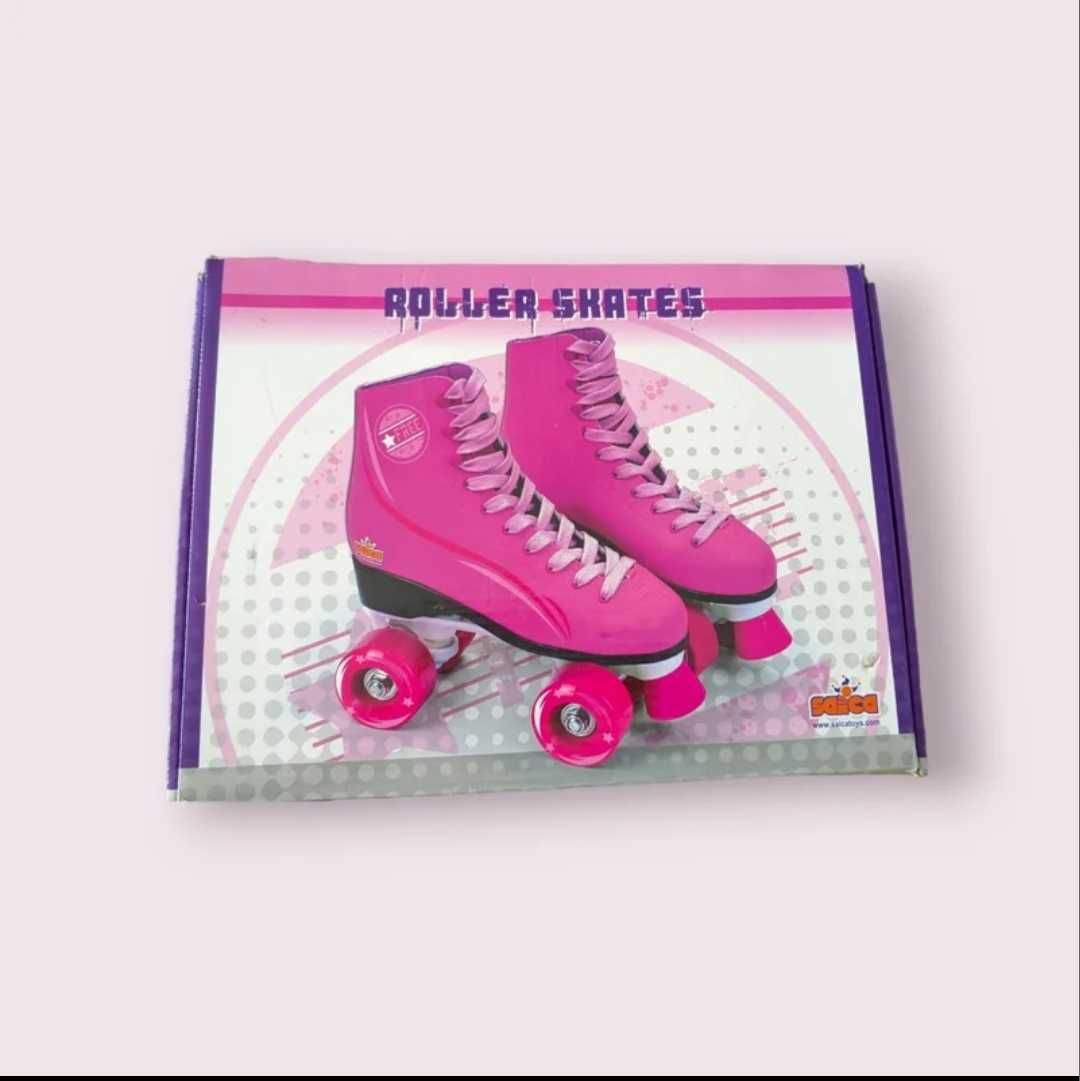 Patins cor de rosa tamanho 33